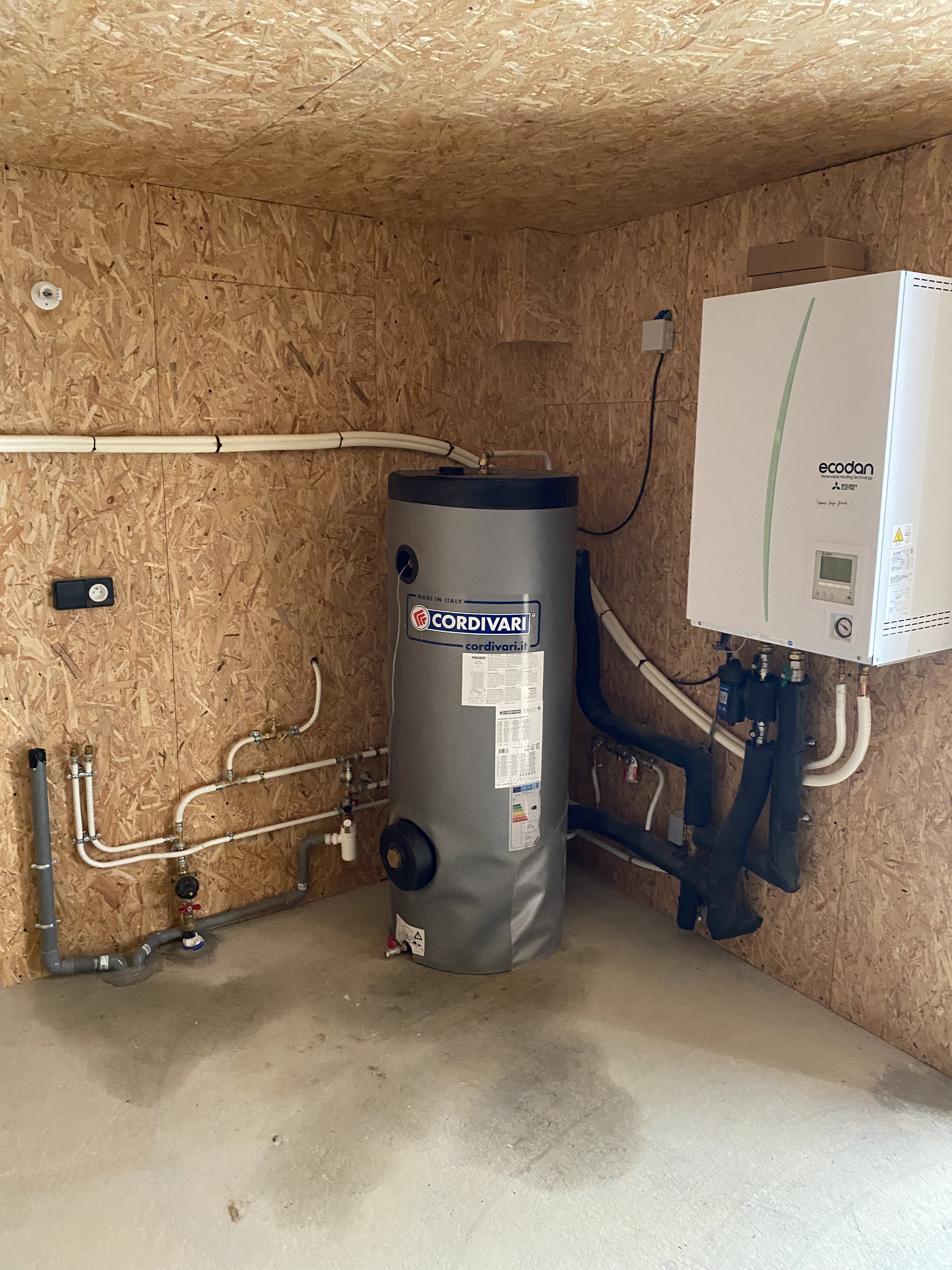 Installation pompe à chaleur Mitsubishi Ecodan Morestel